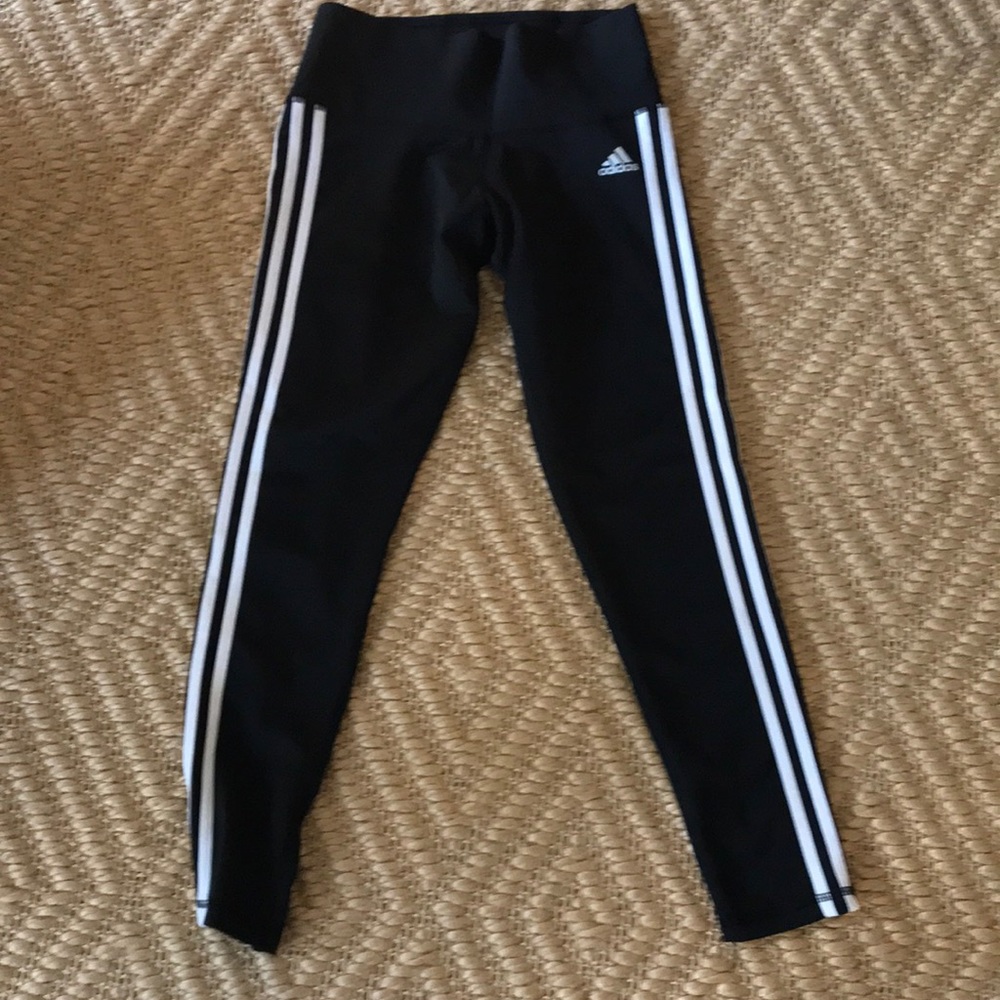 Adidas striped leggings